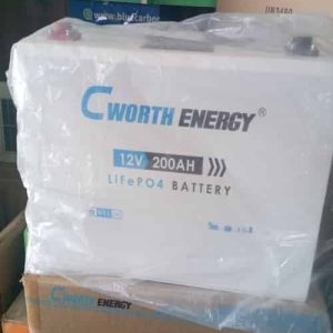 Cworth 2.56KWh 12V Lithium Battery