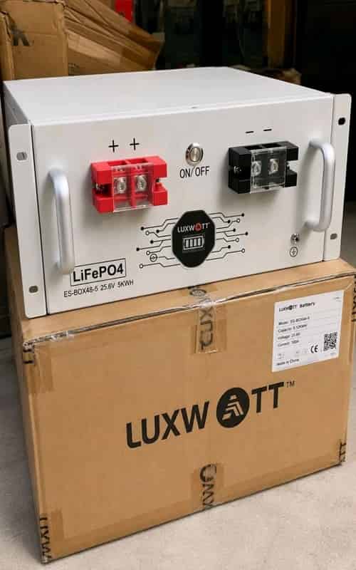 Luxwatt 3KWh 24V Lithium Battery